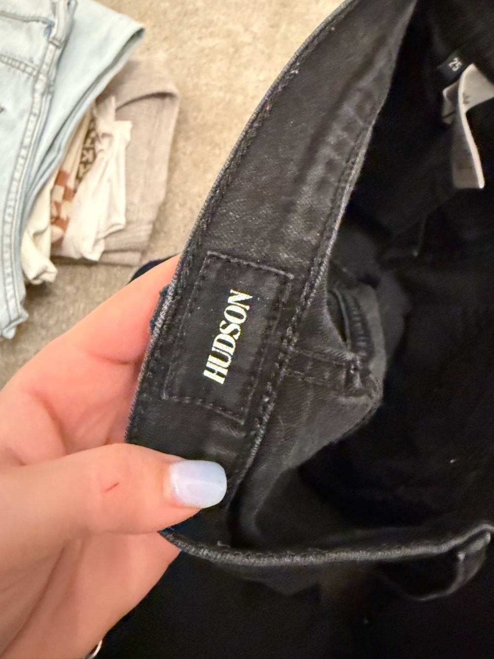 Hudson Jeans Women's Black Skinny Jeans